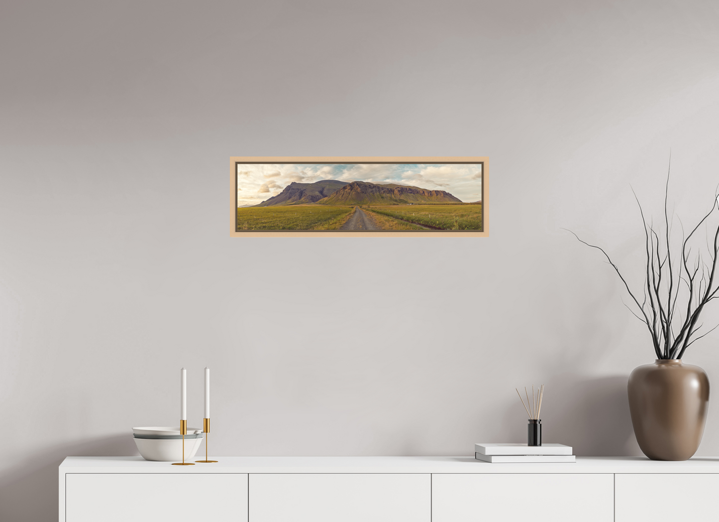 Island Panorama "der Weg"