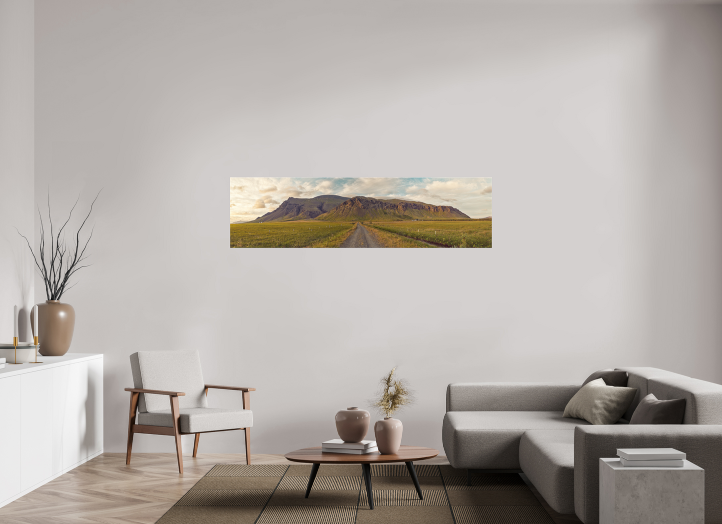 Island Panorama "der Weg"