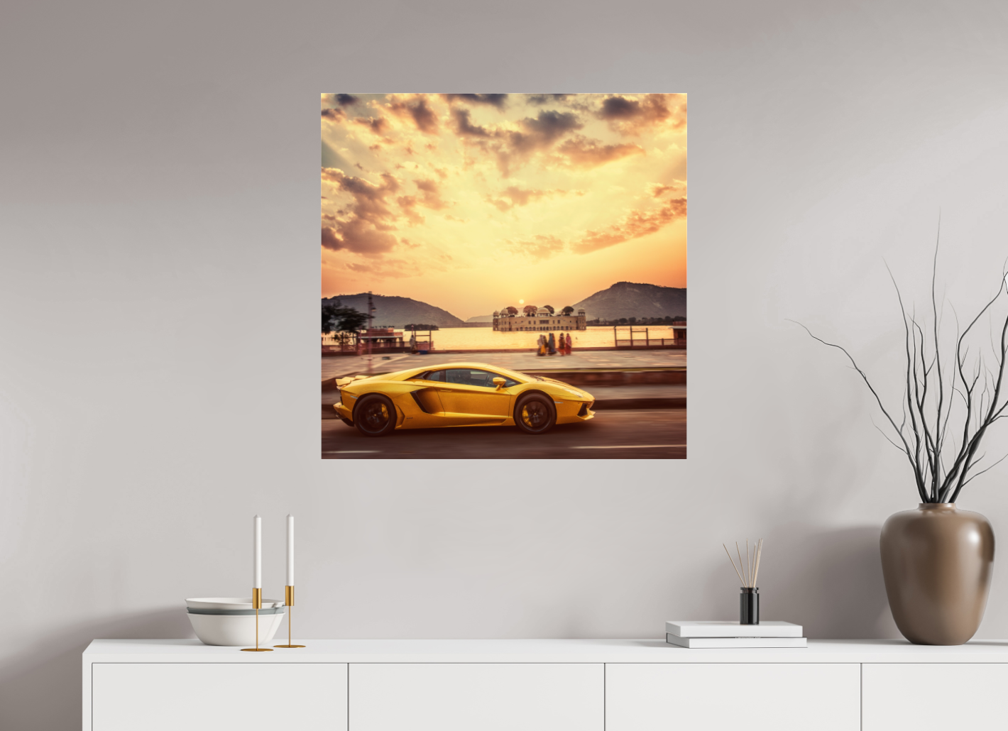 Lambo India collection - Jal Mahal