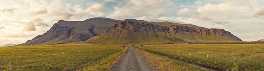 Island Panorama "der Weg"