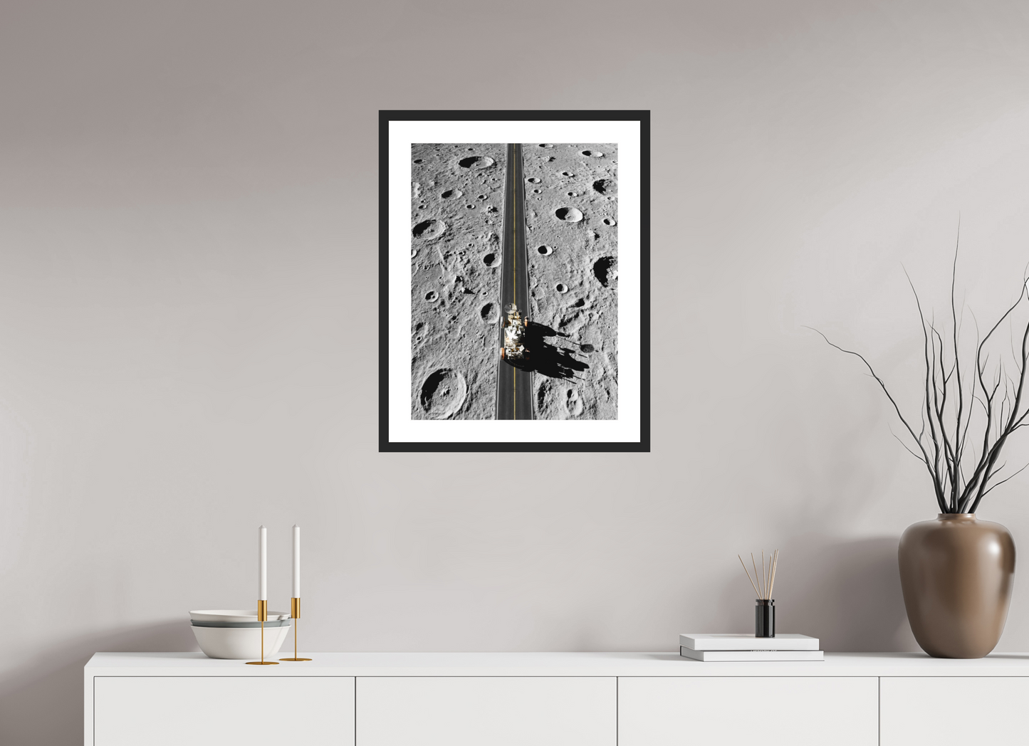 45 x 60 cm, Mooncars Mooncars, Lunar Roving Vehicle